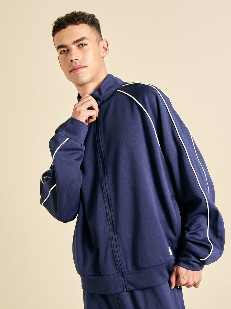 Veste multi-sport zippée - (ekstract) Bleu - Kiabi