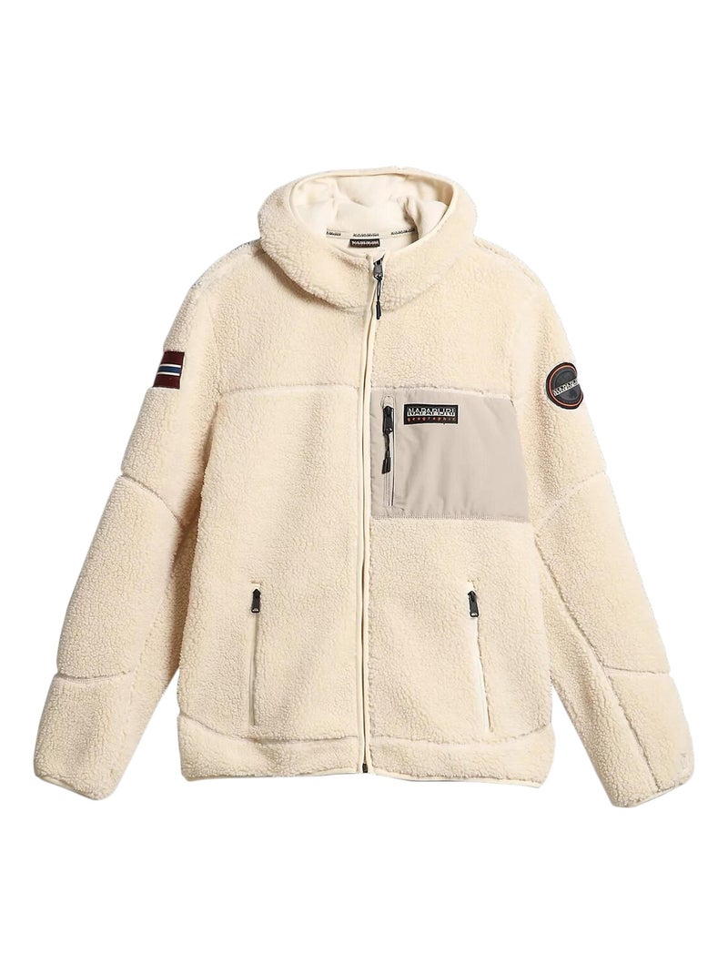 Veste Napapijri Yupik FZ 3 Blanc - Kiabi