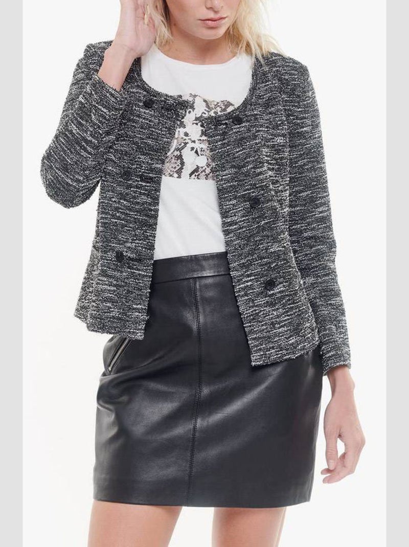 Veste NEAL1 'Le Temps Des Cerises' Noir - Kiabi