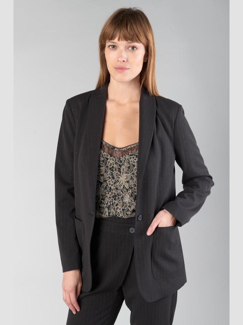 Veste NEELA 'Le Temps Des Cerises' Noir - Kiabi