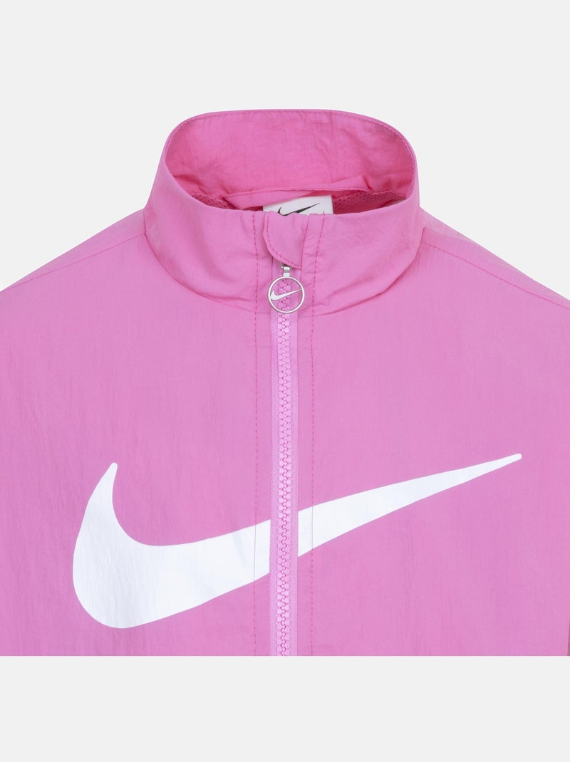 Veste Nike col montant Rose - Kiabi