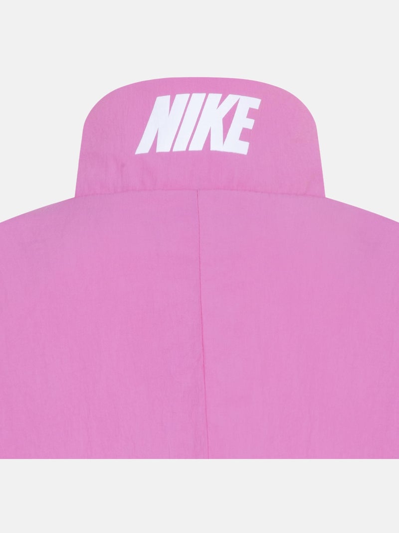 Veste Nike col montant Rose - Kiabi