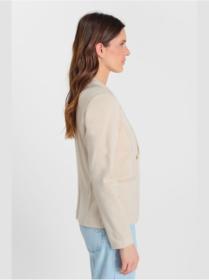 Veste OSCAR 'Le Temps Des Cerises' Beige - Kiabi
