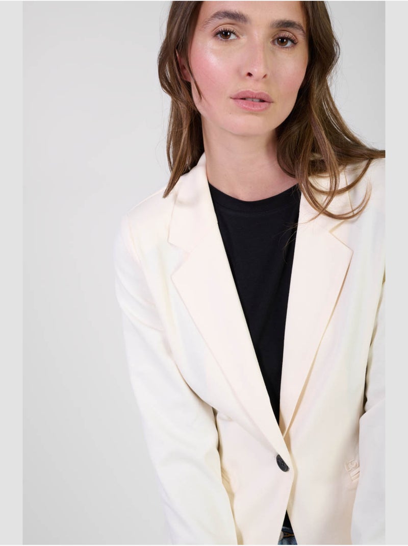 Veste oscar 'le temps des cerises' Blanc - Kiabi