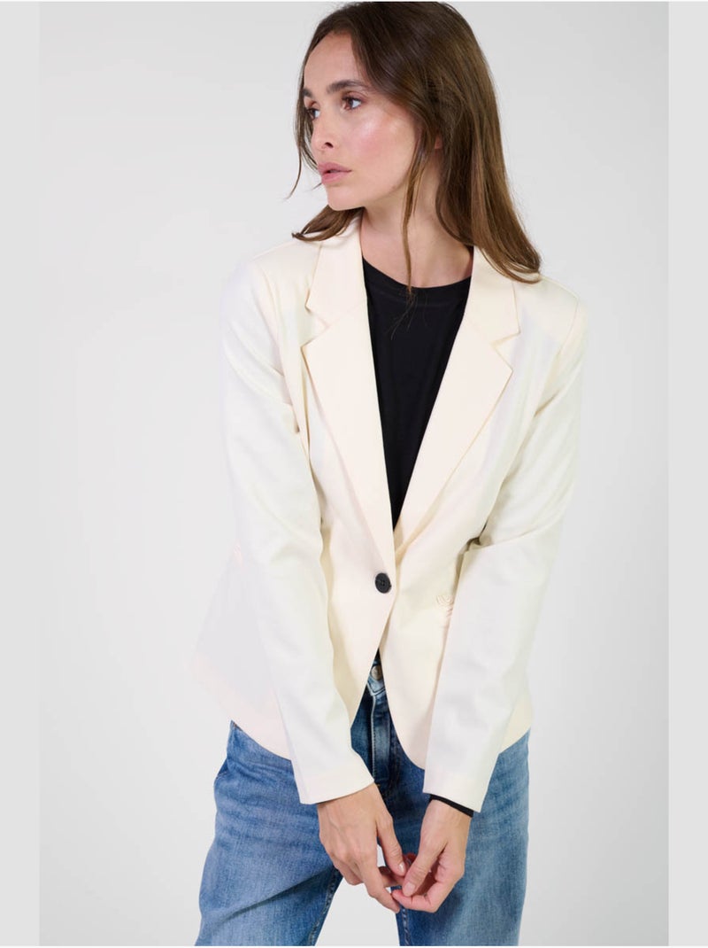 Veste oscar 'le temps des cerises' Blanc - Kiabi