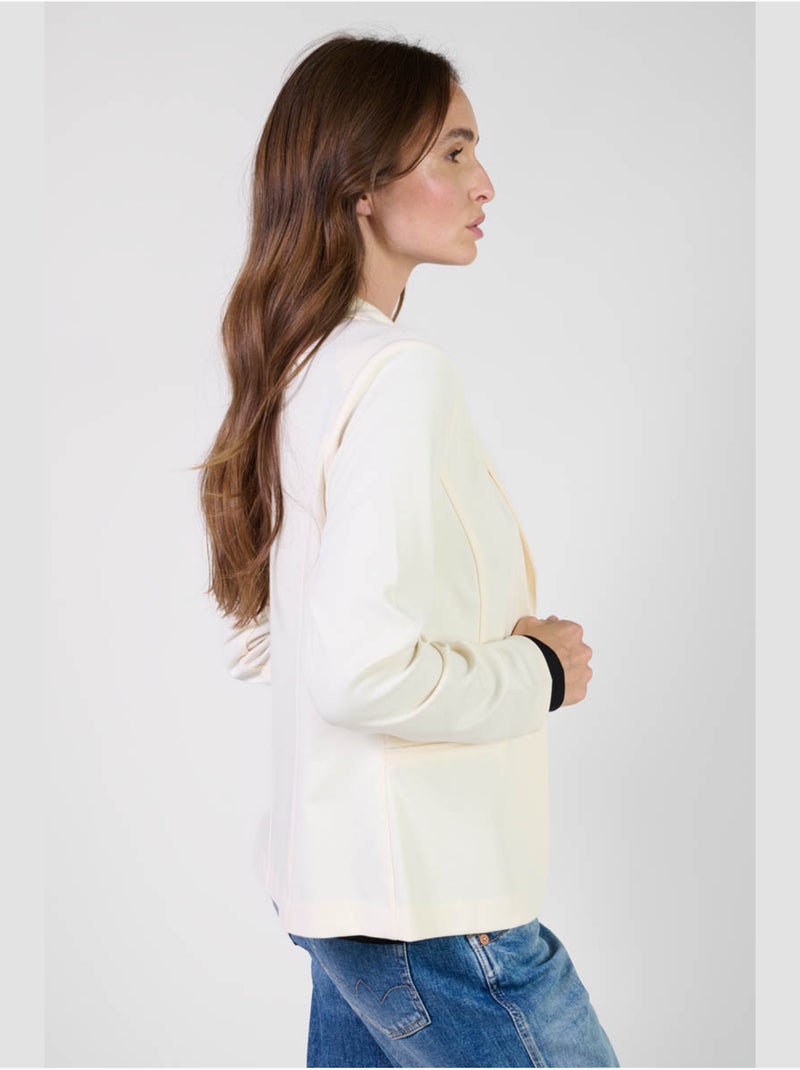 Veste oscar 'le temps des cerises' Blanc - Kiabi