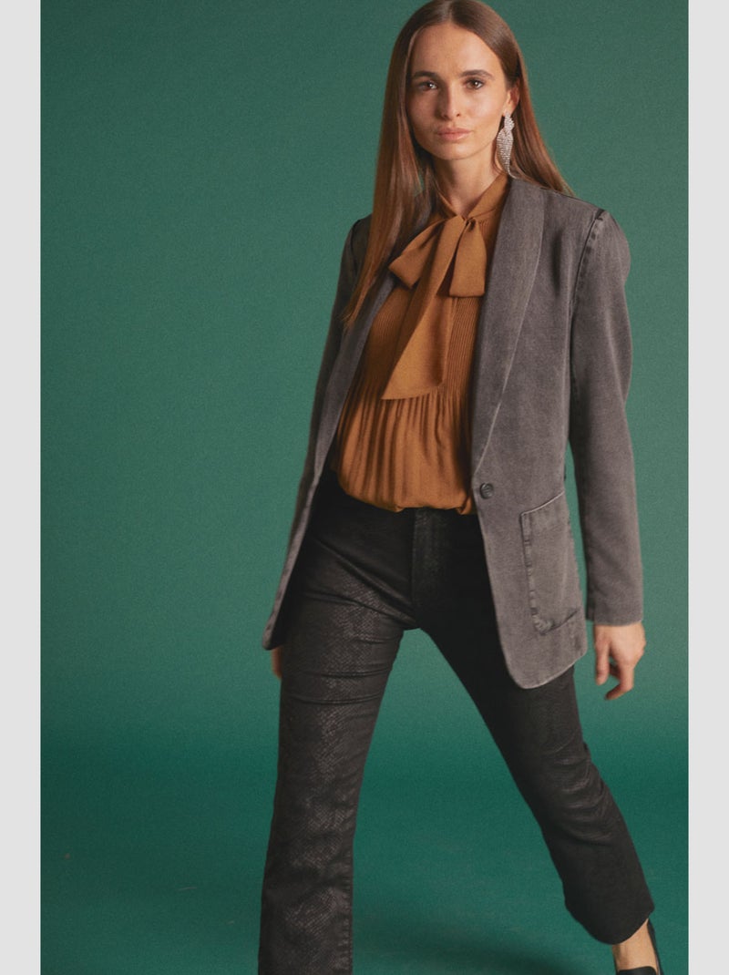 Veste PAOUBIS 'Le Temps Des Cerises' Noir - Kiabi