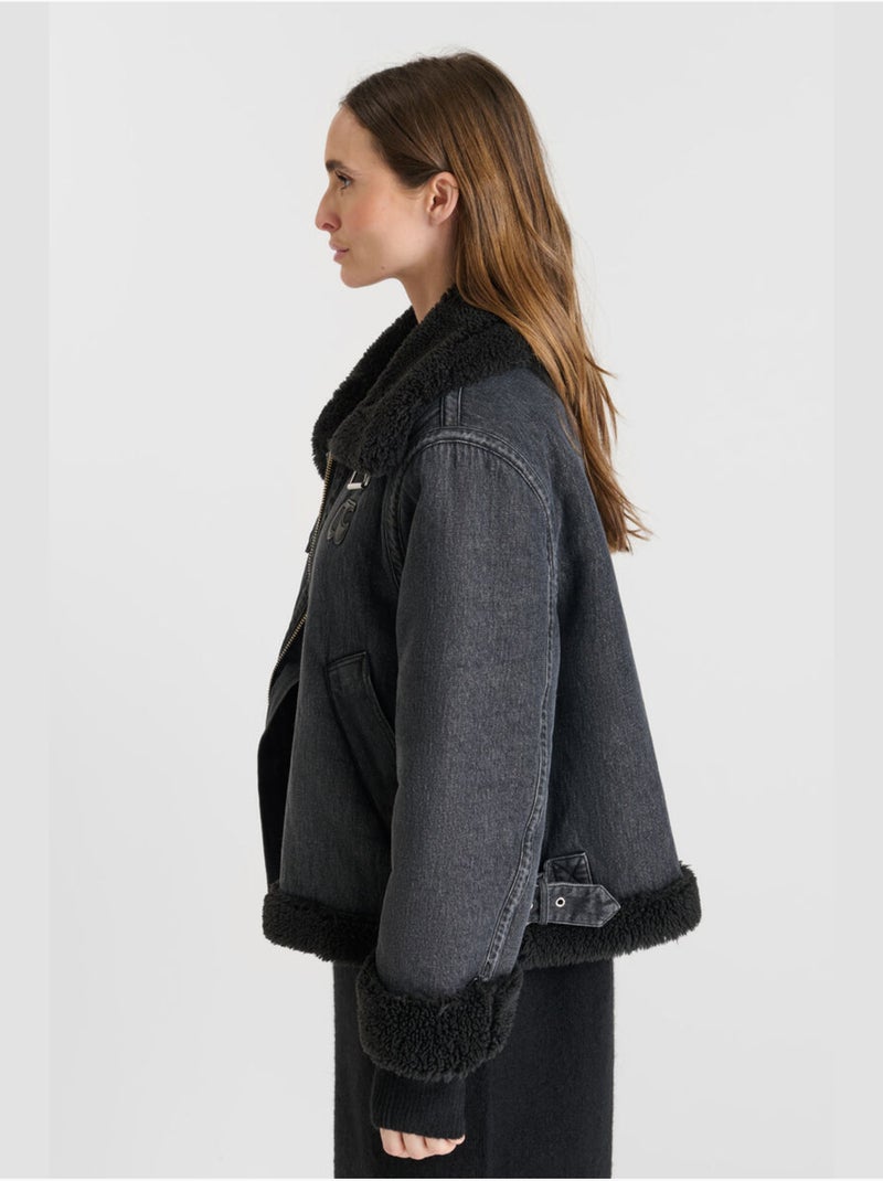 Veste PERTH 'Le Temps Des Cerises' Noir - Kiabi