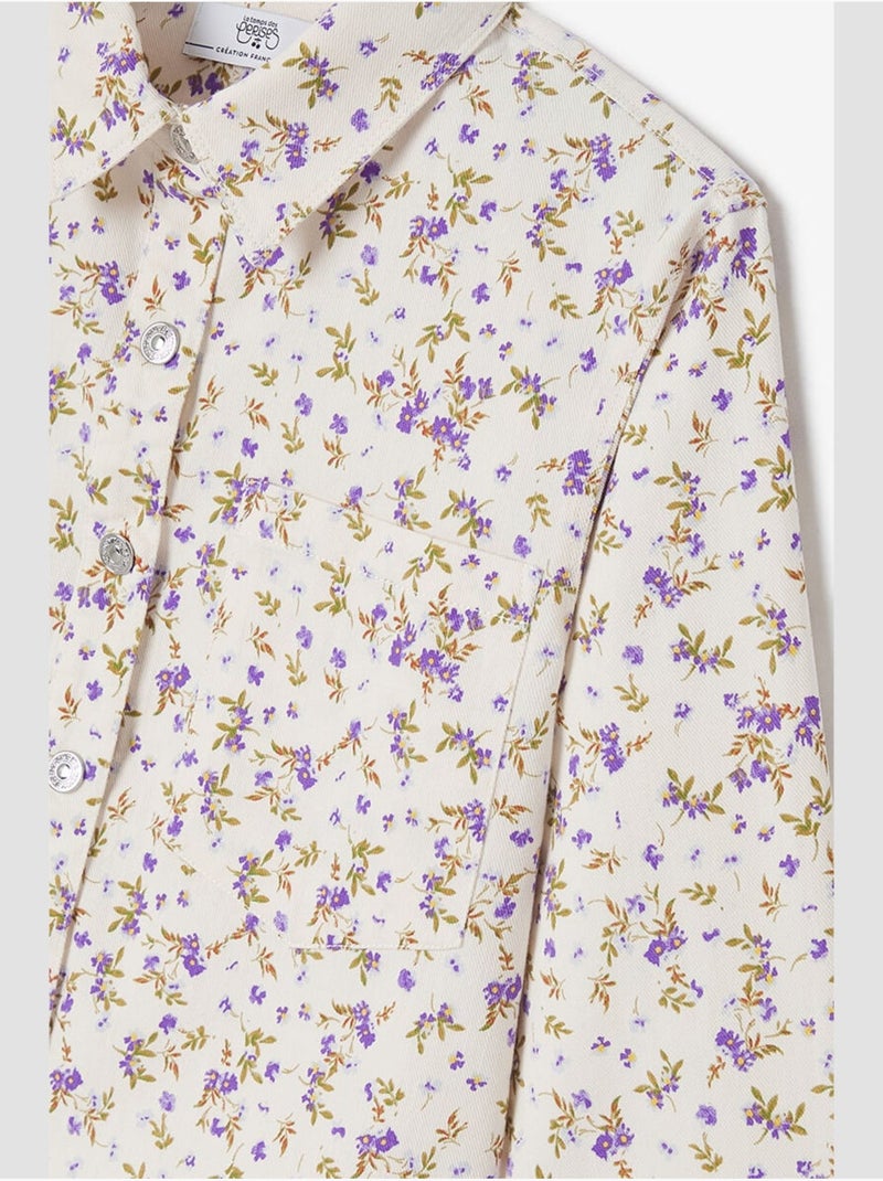 Veste petagi 'le temps des cerises' Blanc - Kiabi