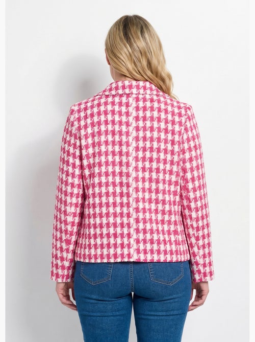 Veste pied de poule courte - Afibel - Kiabi