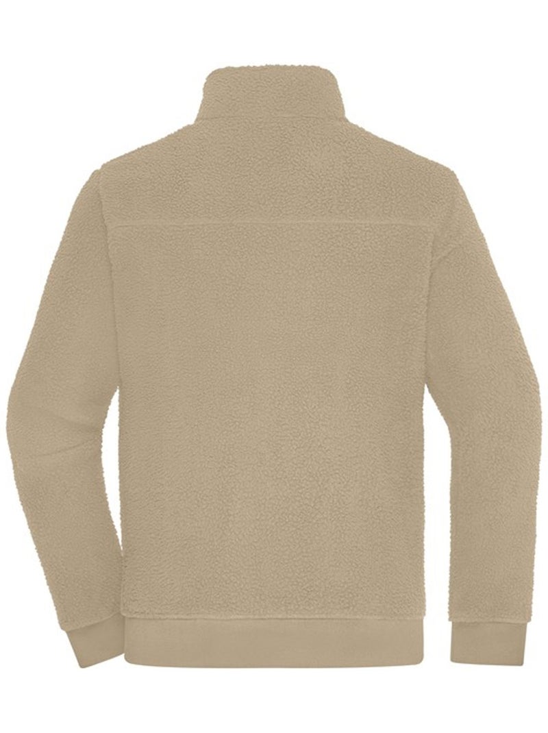 Veste polaire - james and nicholson Beige gris - Kiabi