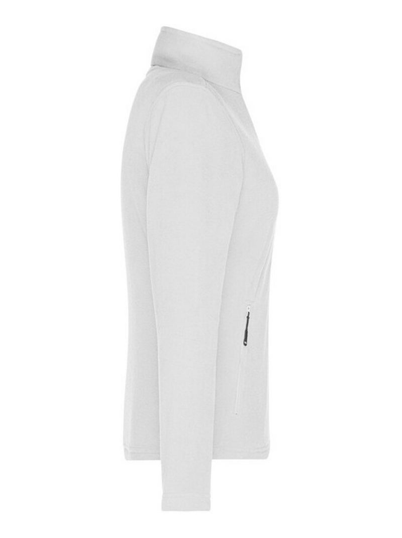 Veste polaire - james and nicholson Blanc - Kiabi