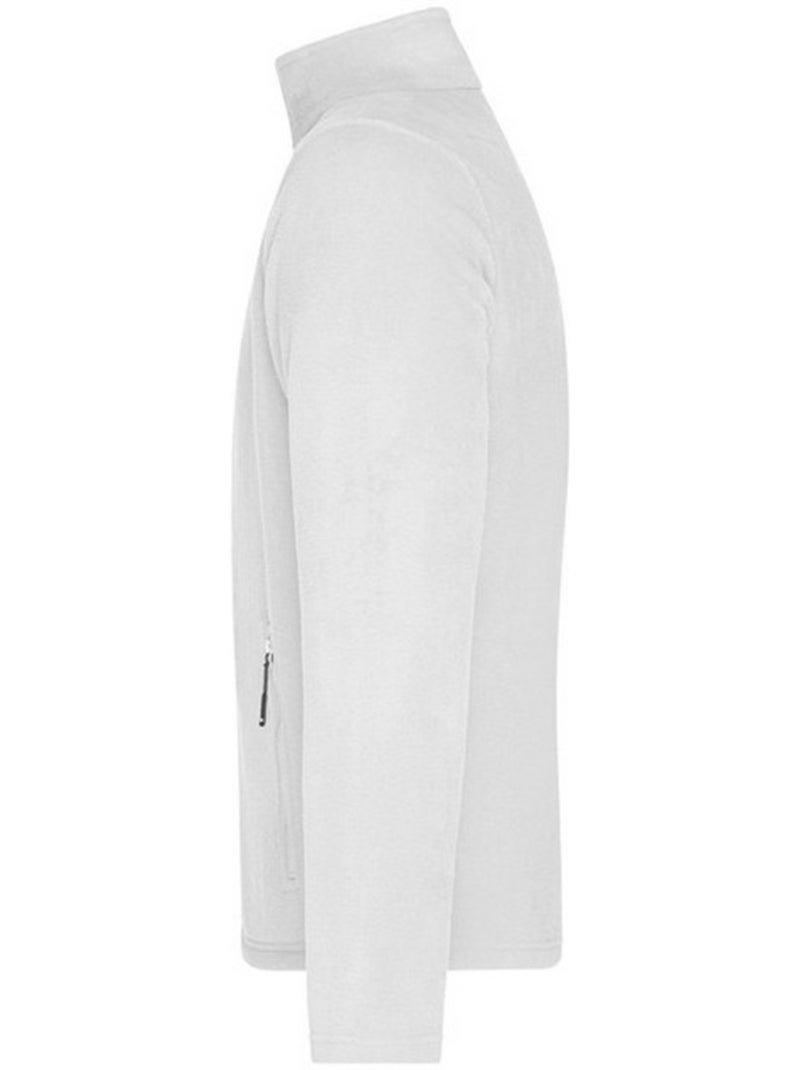 Veste polaire - james and nicholson Blanc - Kiabi