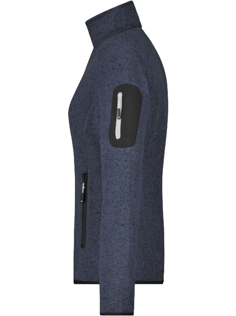 Veste polaire - james and nicholson gris anthracite - Kiabi