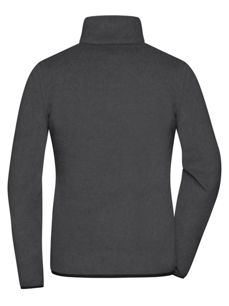 Veste polaire - james and nicholson Gris chiné - Kiabi