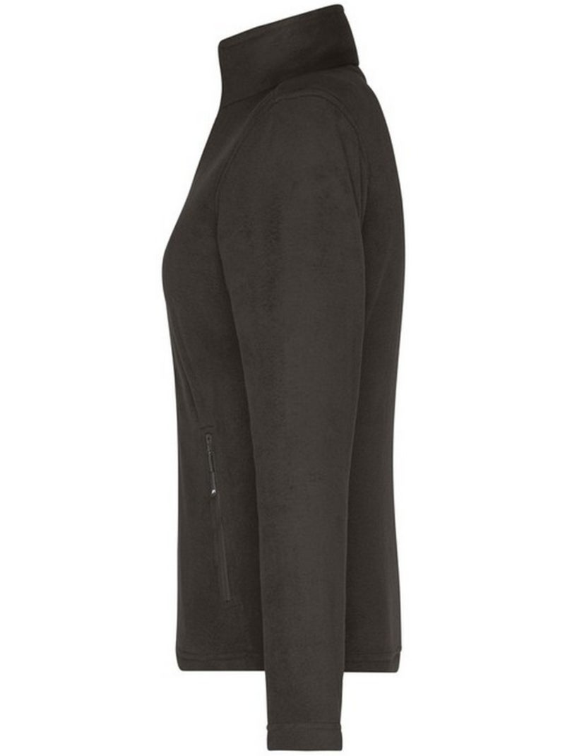 Veste polaire - james and nicholson Gris foncé - Kiabi