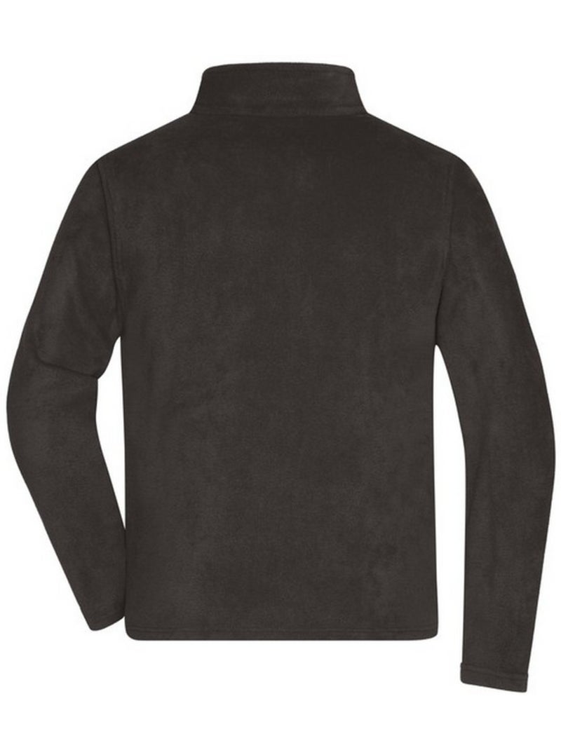 Veste polaire - james and nicholson Gris foncé - Kiabi