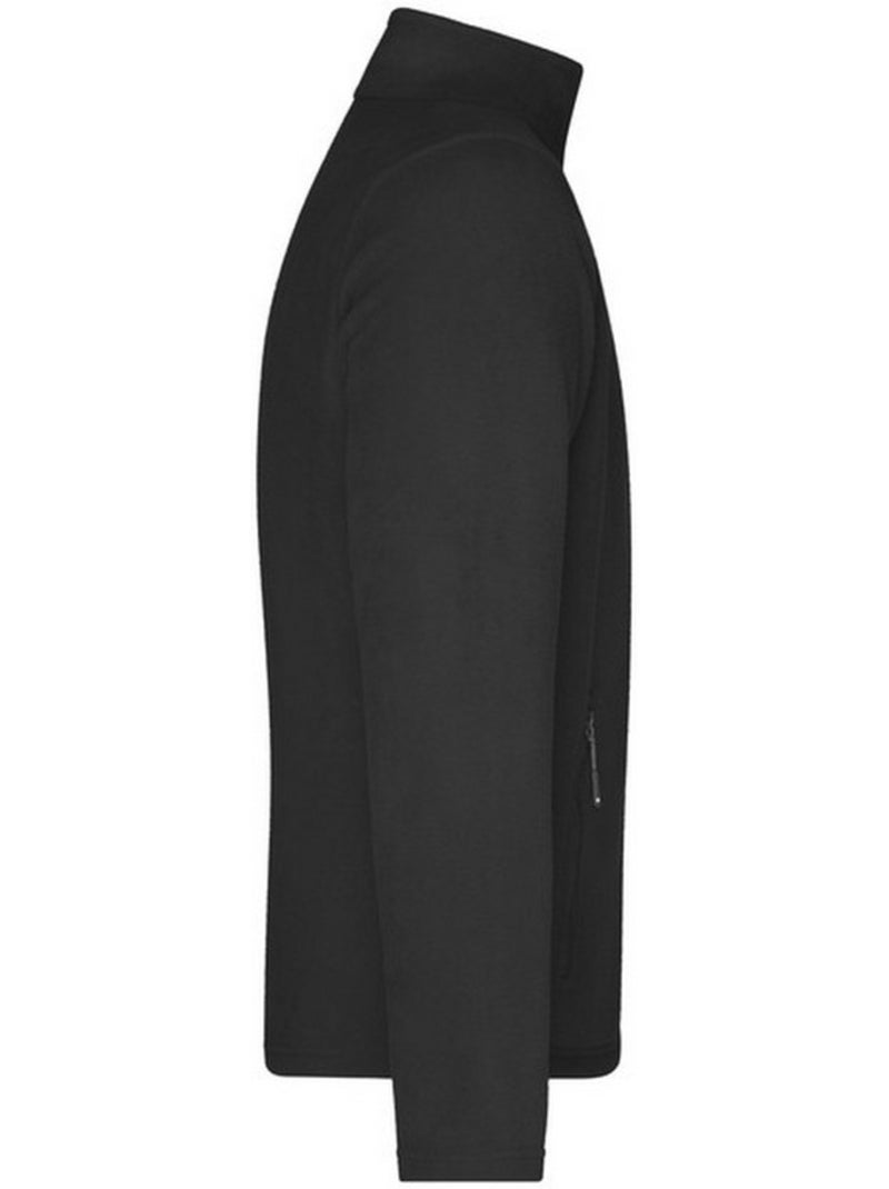 Veste polaire - james and nicholson Noir - Kiabi