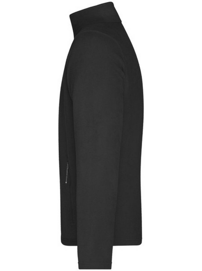 Veste polaire - james and nicholson Noir - Kiabi