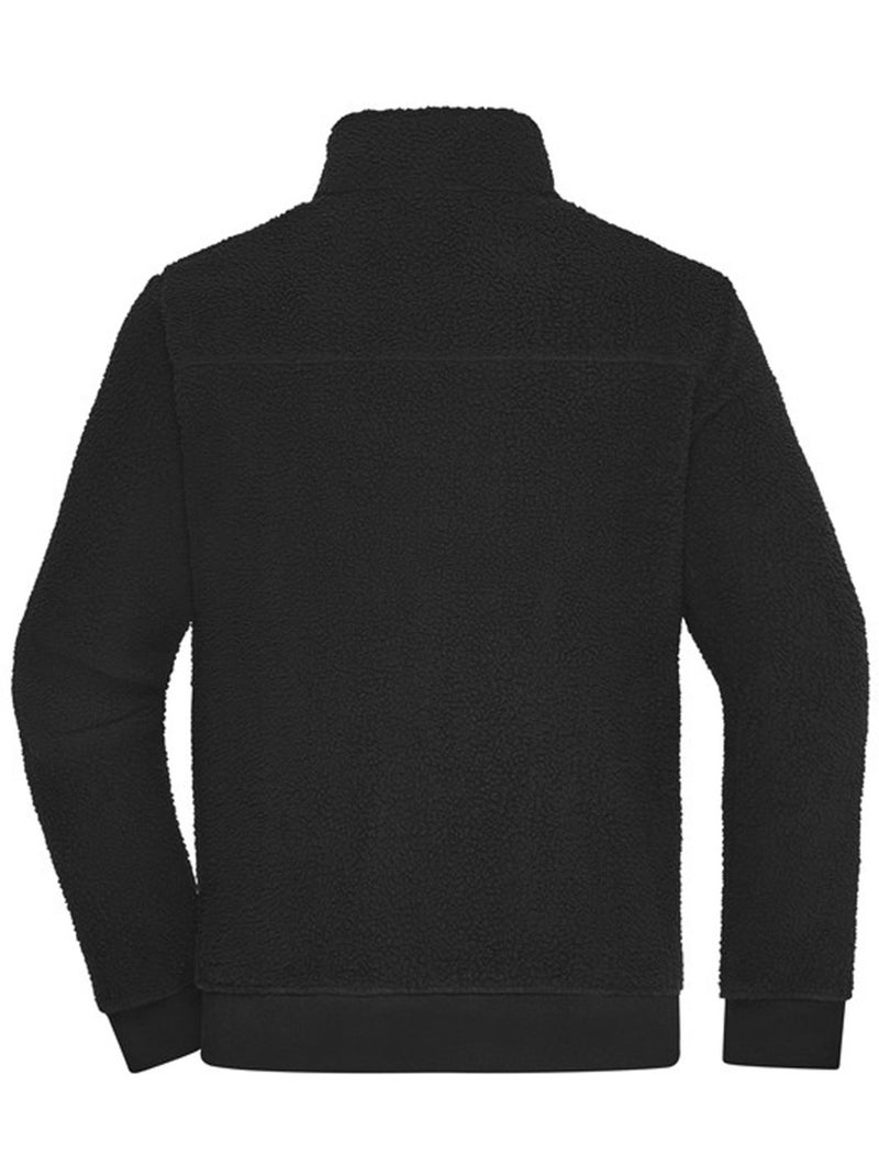 Veste polaire - james and nicholson Noir - Kiabi