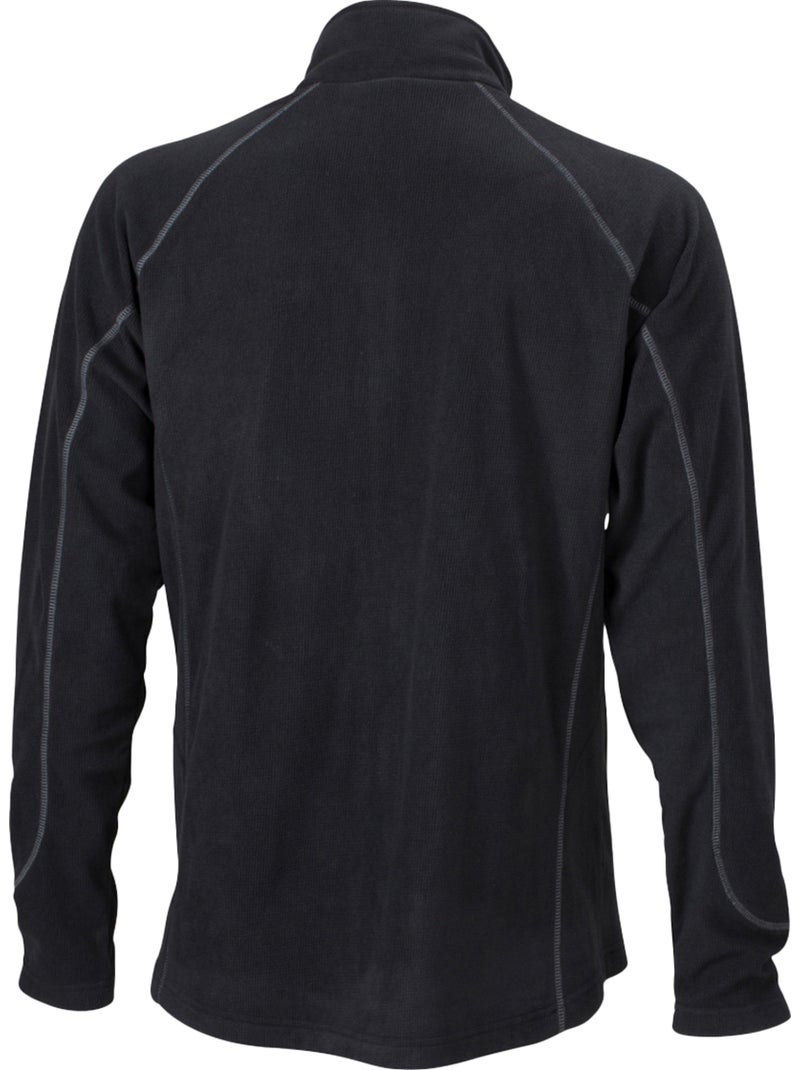 Veste polaire - james and nicholson Noir Noir - Kiabi