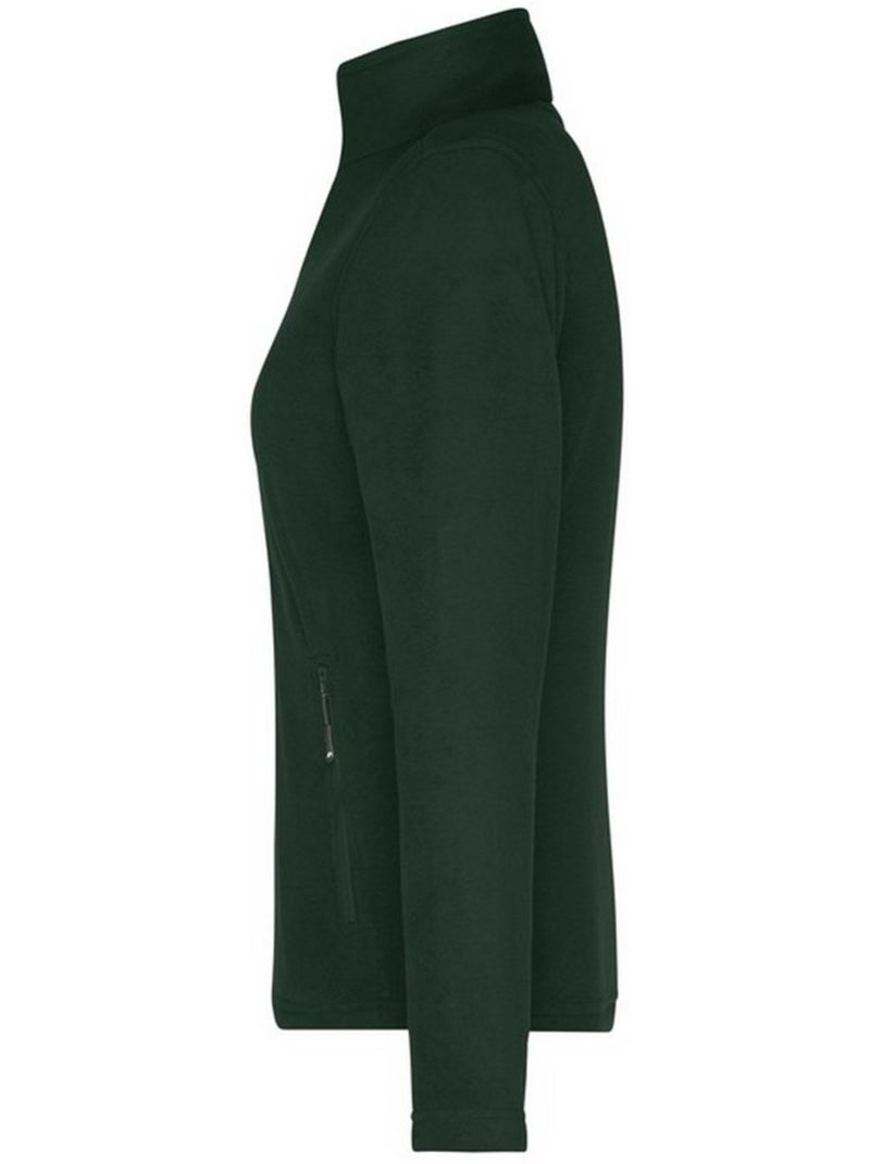 Veste polaire - james and nicholson Vert foncé - Kiabi