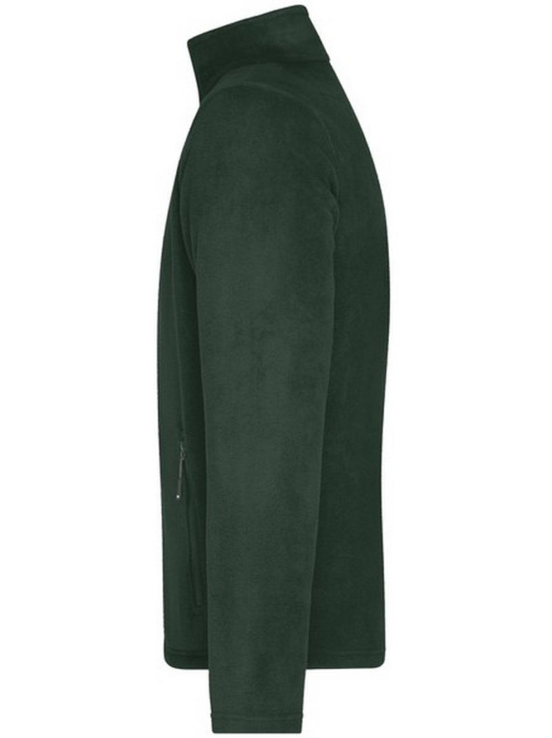 Veste polaire - james and nicholson Vert foncé - Kiabi