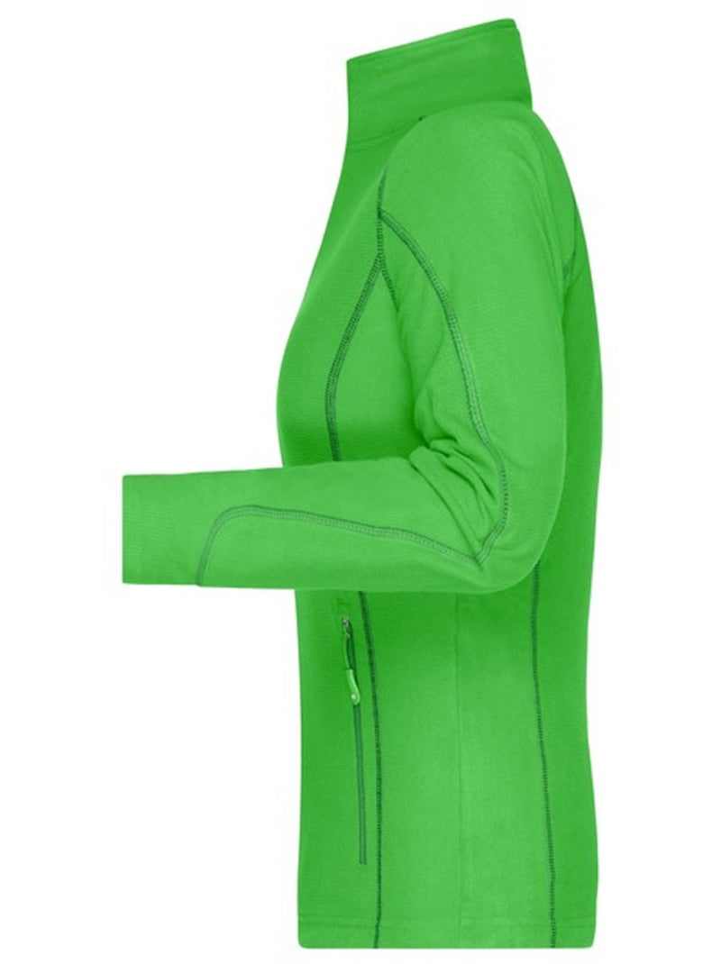Veste polaire - james and nicholson Vert - Kiabi