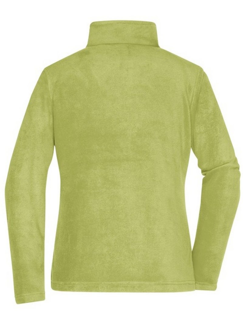 Veste polaire - james and nicholson Vert tilleul - Kiabi