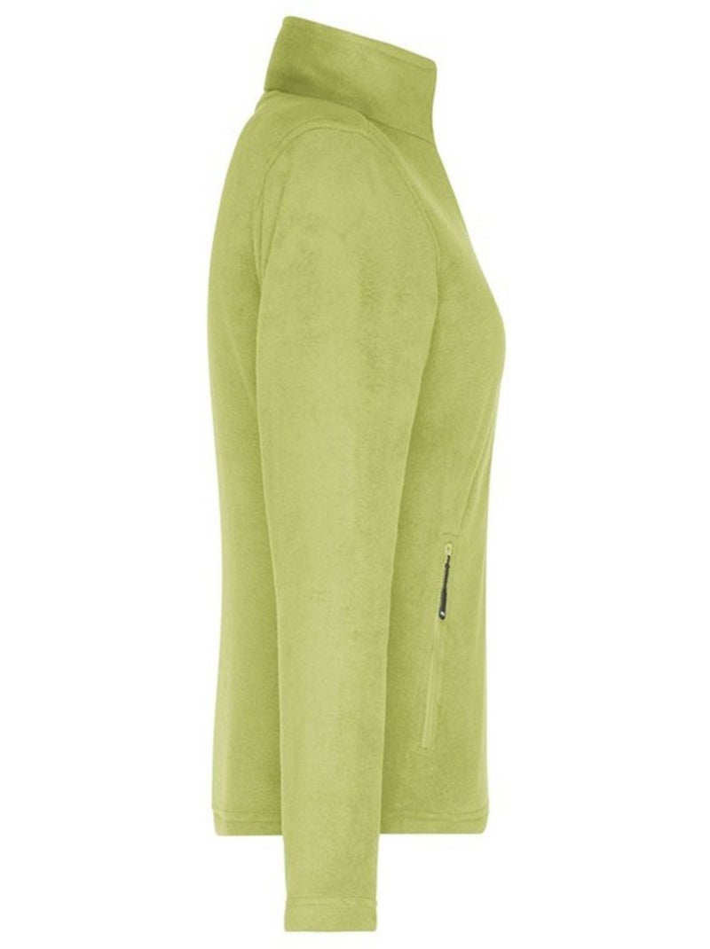 Veste polaire - james and nicholson Vert tilleul - Kiabi