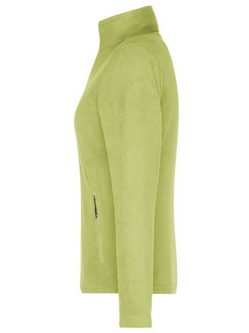Veste polaire - james and nicholson Vert tilleul - Kiabi
