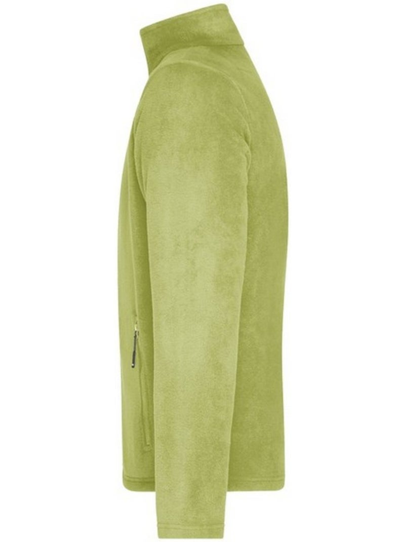 Veste polaire - james and nicholson Vert tilleul - Kiabi