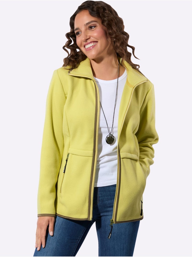Veste Polaire - Taille Standard - Witt Vert tilleul - Kiabi