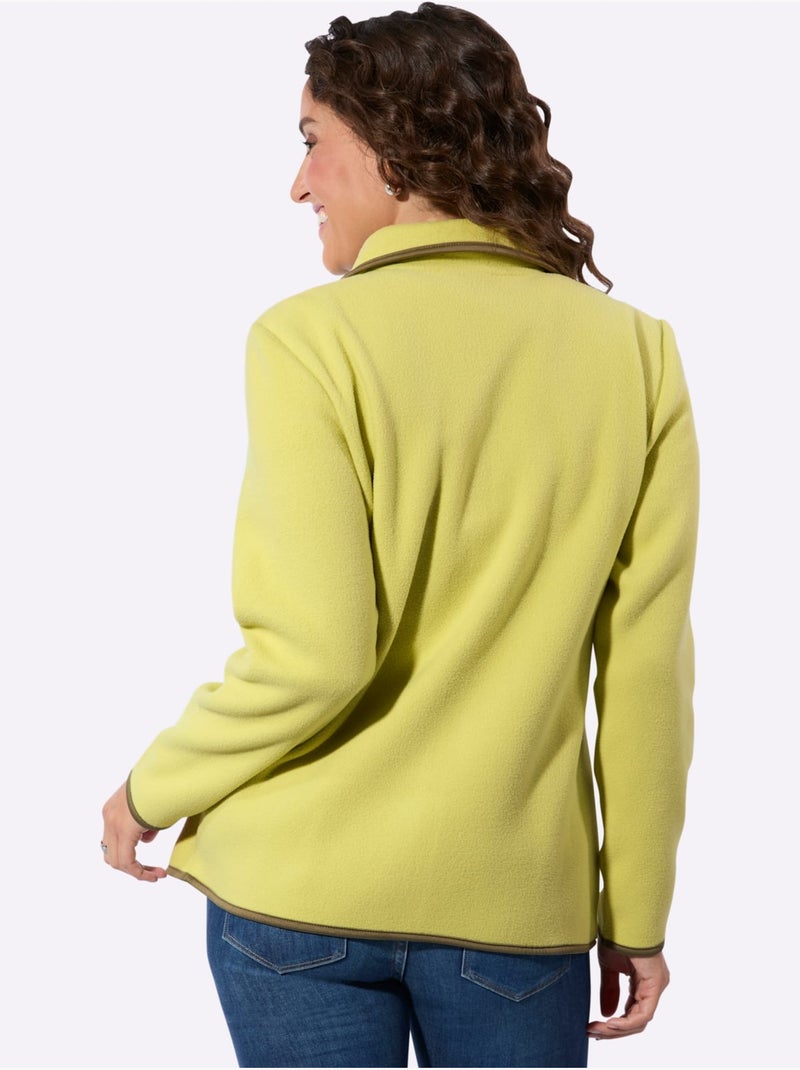 Veste Polaire - Taille Standard - Witt Vert tilleul - Kiabi