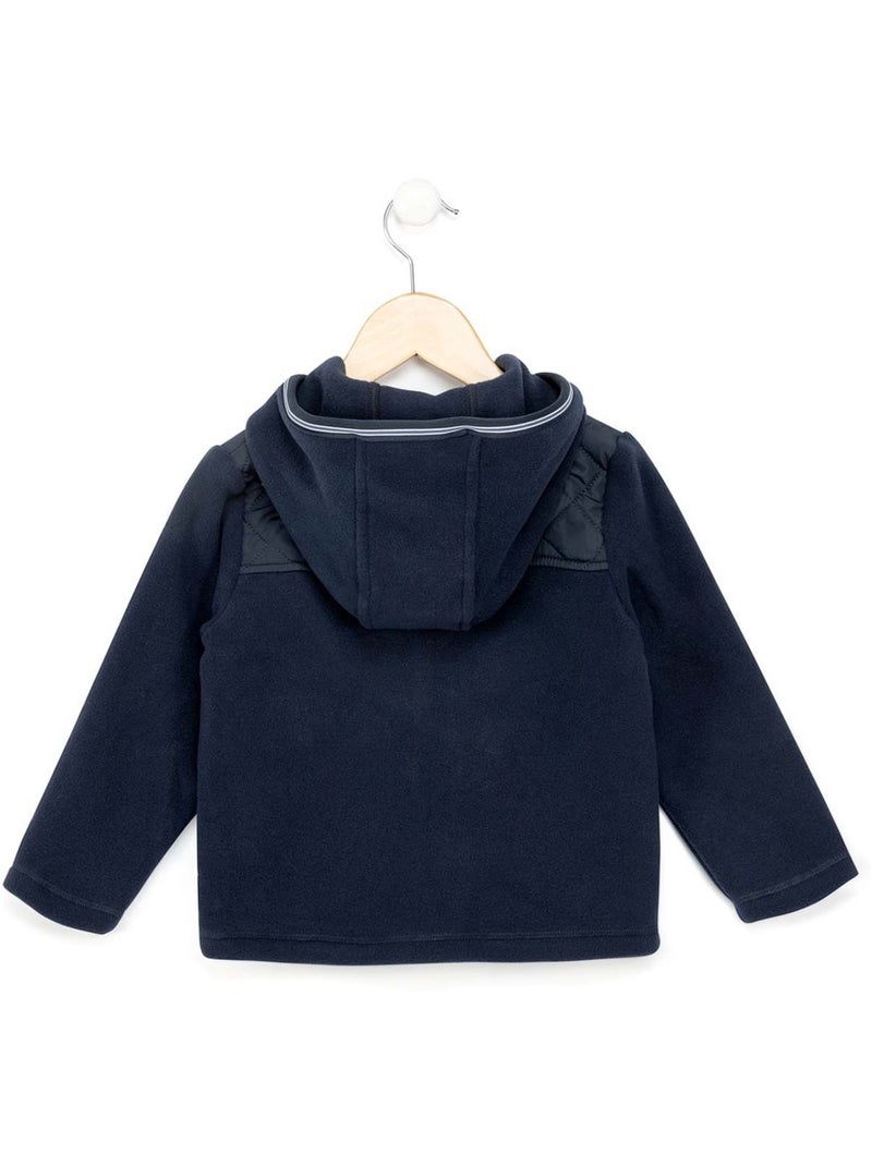 Veste polaire - Terre de Marins Bleu - Kiabi