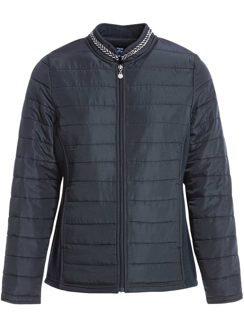 Veste polaire - terre de marins Bleu marine - Kiabi