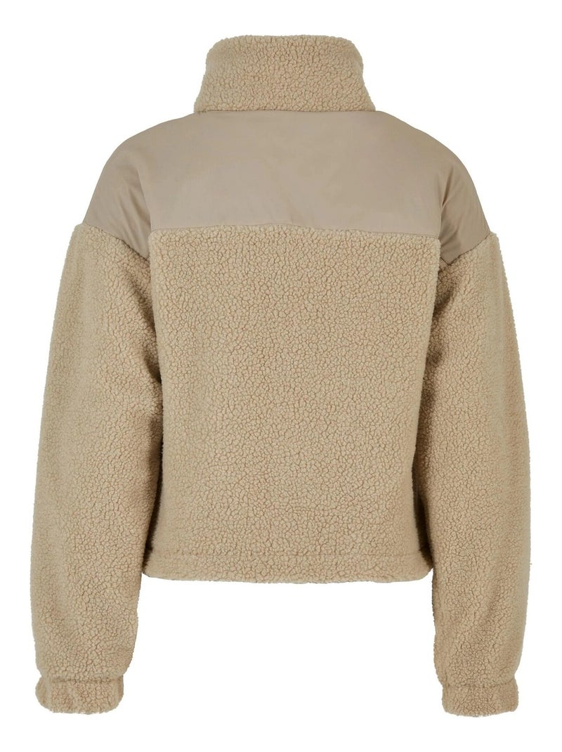 Veste polaire - urban classics Beige - Kiabi