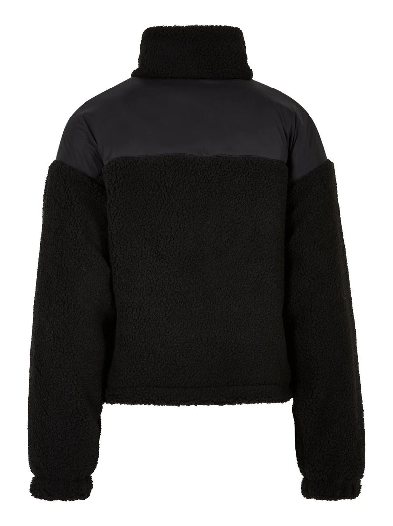 Veste polaire - urban classics Noir - Kiabi