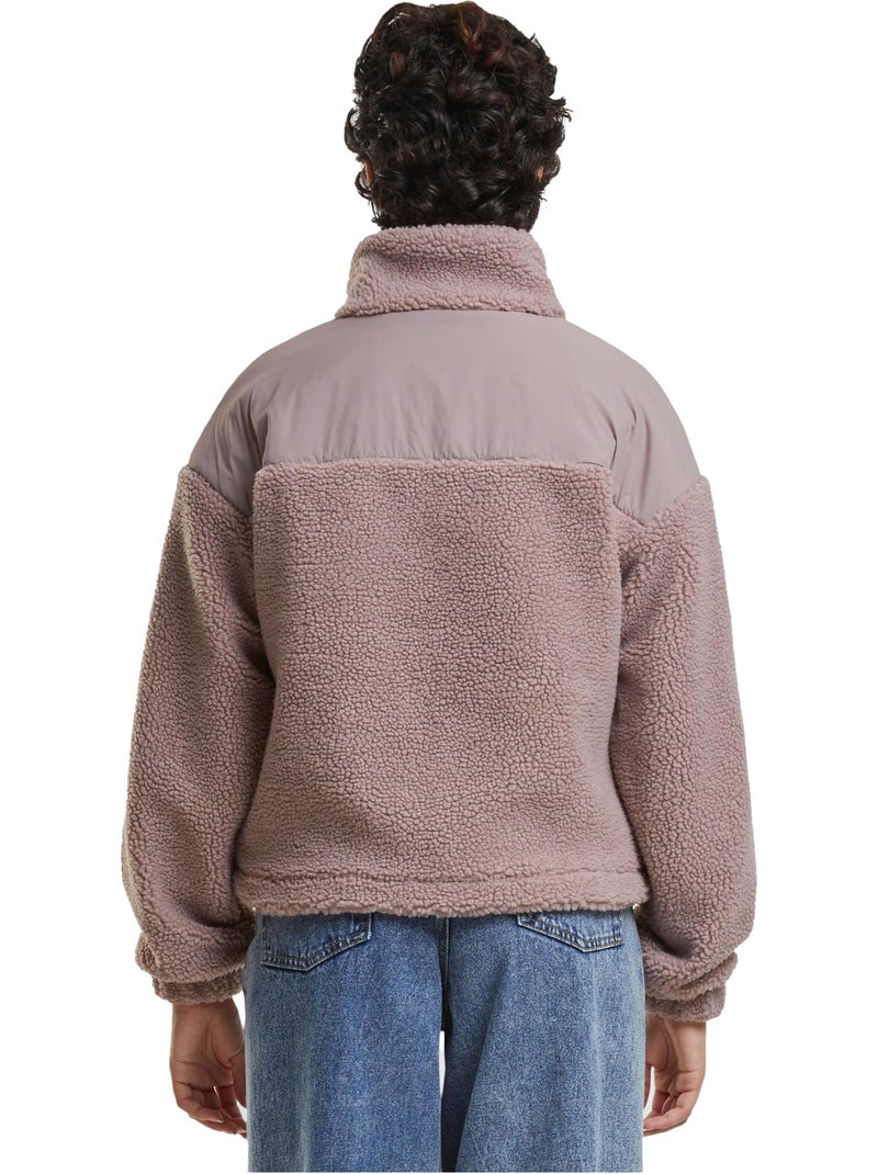 Veste polaire - urban classics Rose pâle - Kiabi