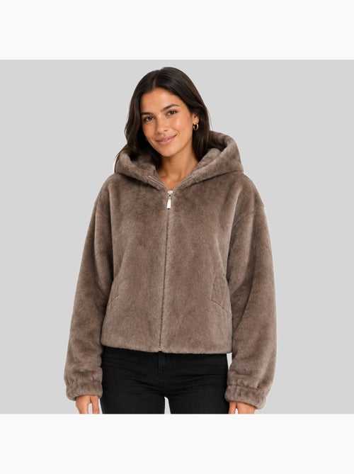 Veste polaire à capuche dadani – geographical norway - Kiabi