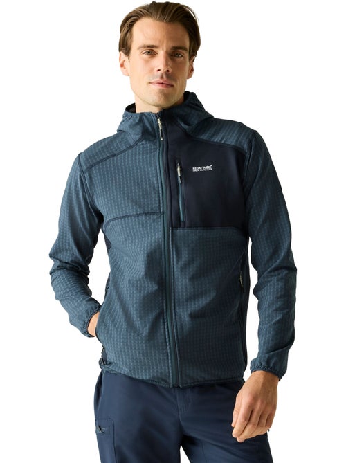 Veste polaire à capuche et poche sur poitrine alven - regatta - Kiabi