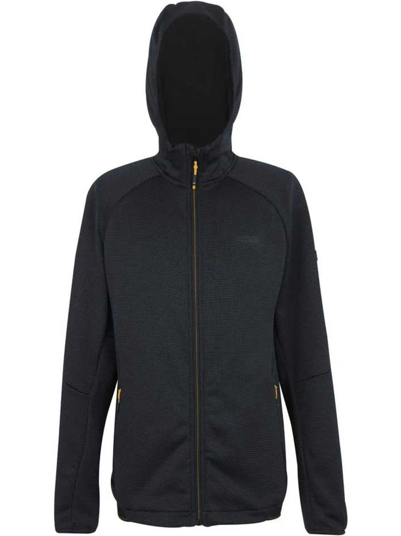 Veste polaire à capuche everet - regatta Gris Gris anthracite - Kiabi