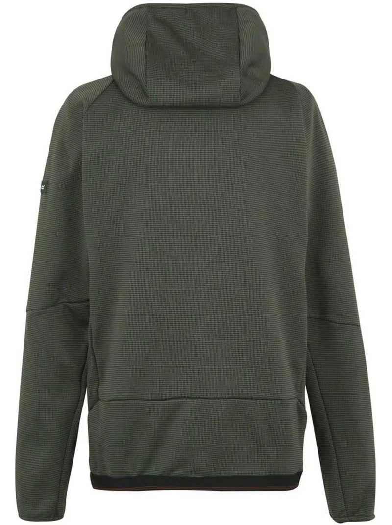 Veste polaire à capuche everet - regatta Noir Kaki - Kiabi