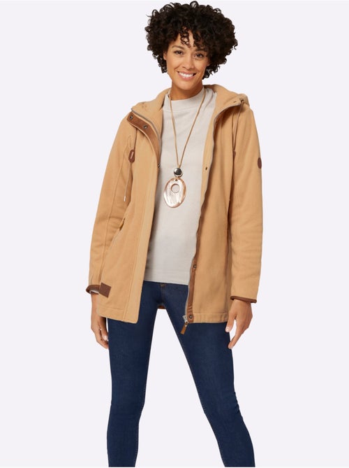Veste polaire à capuche qualité polaire chaude - taille standard - witt - Kiabi