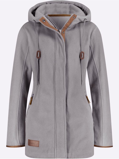 Veste polaire à capuche qualité polaire chaude - taille standard - witt - Kiabi Veste polaire à capuche qualité polaire chaude - taille standard - witt - Kiabi