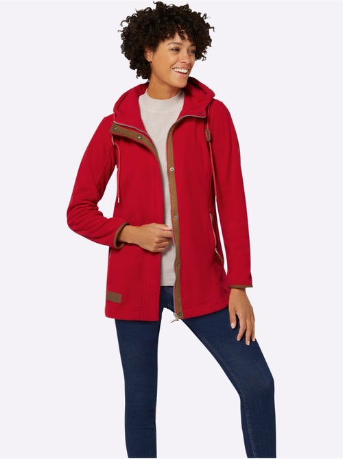 Veste polaire à capuche qualité polaire chaude - taille standard - witt - Kiabi