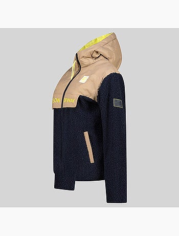 Veste polaire à capuche techic fz – geographical norway