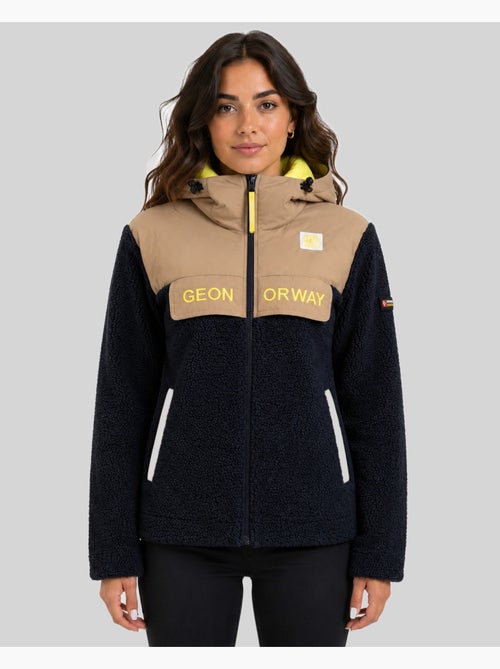 Veste polaire à capuche techic fz – geographical norway - Kiabi