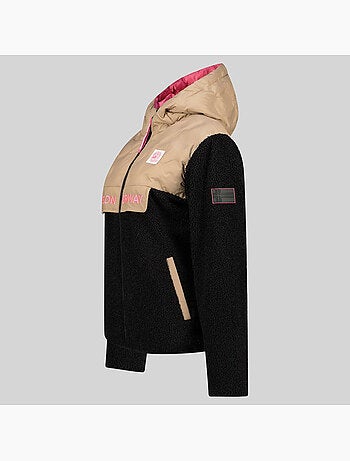 Veste polaire à capuche techic fz – geographical norway