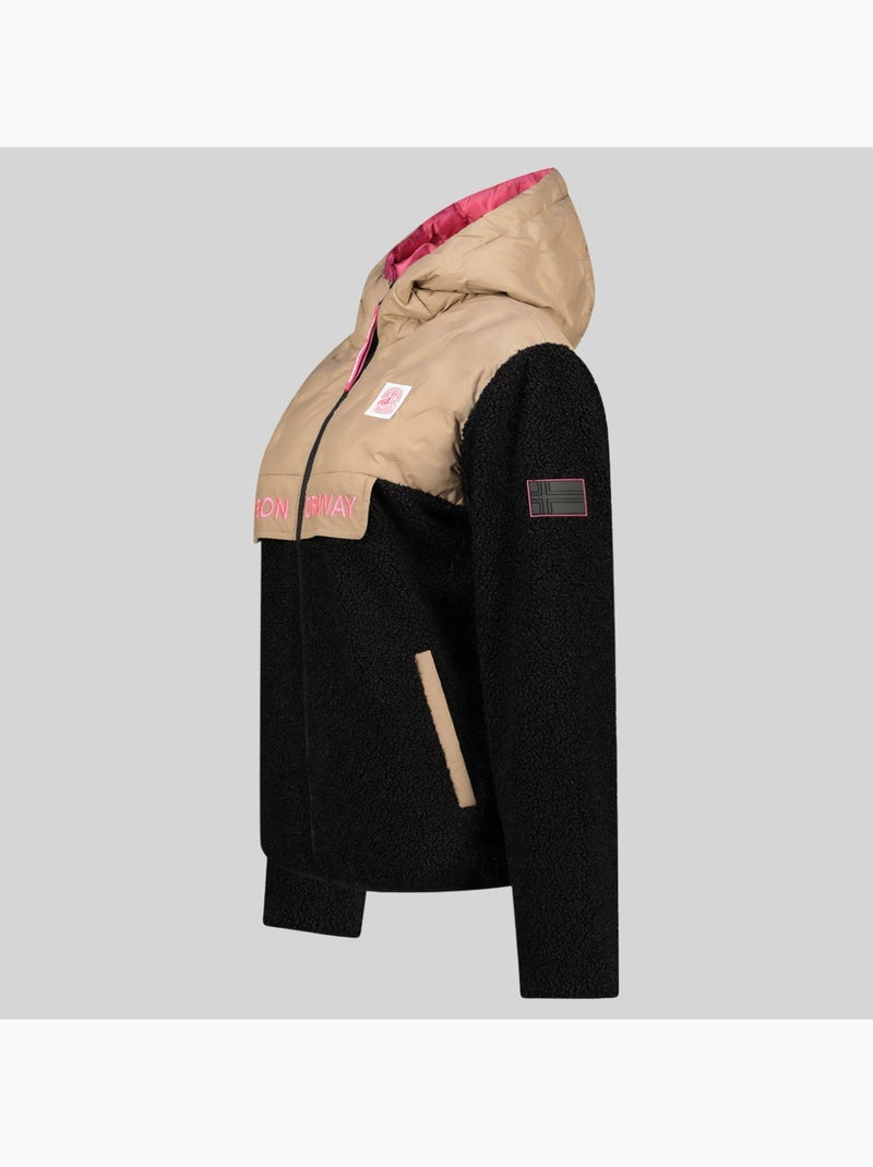 Veste polaire à capuche techic fz – geographical norway Noir - Kiabi